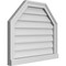 Ekena Millwork Octagonal Top Surface Mount PVC Gable Vent w/ 2"W x 2"P Brickmould Sill Frame, 26"W x 22"H GVPOT26X2203SN - alternate 2